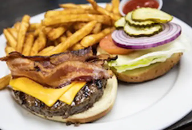 Hamburger and Fries