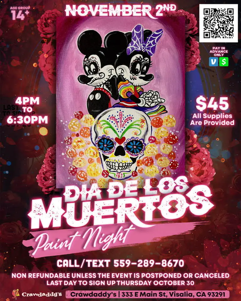 Paint Night flyer