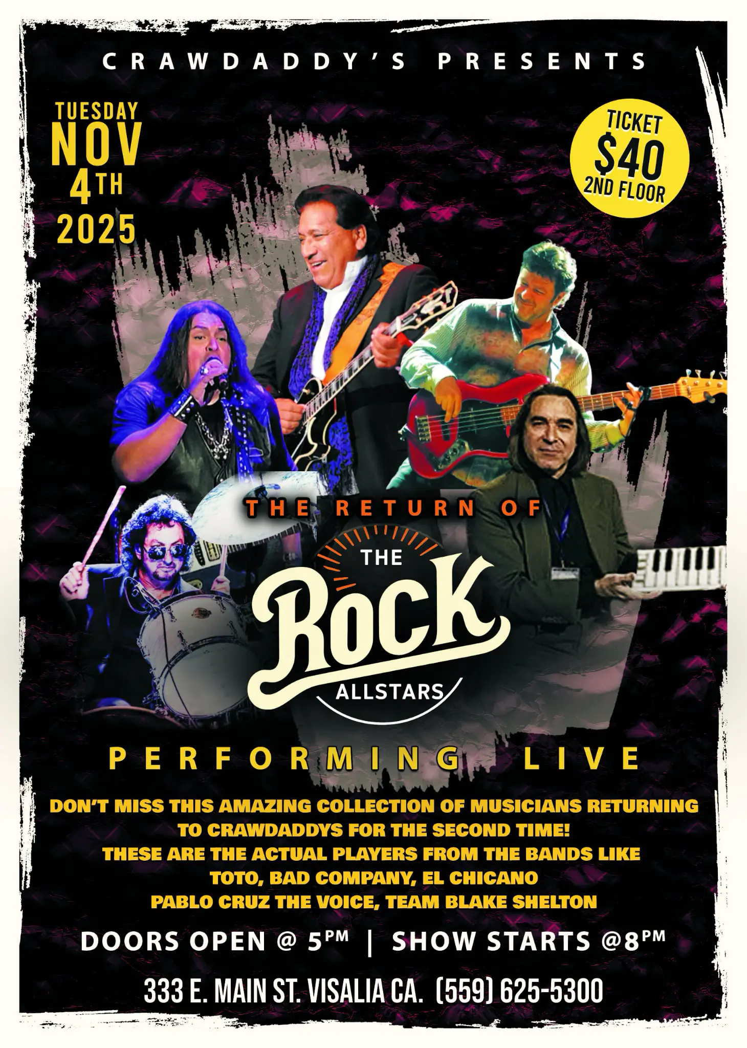 Rock All Stars Poster