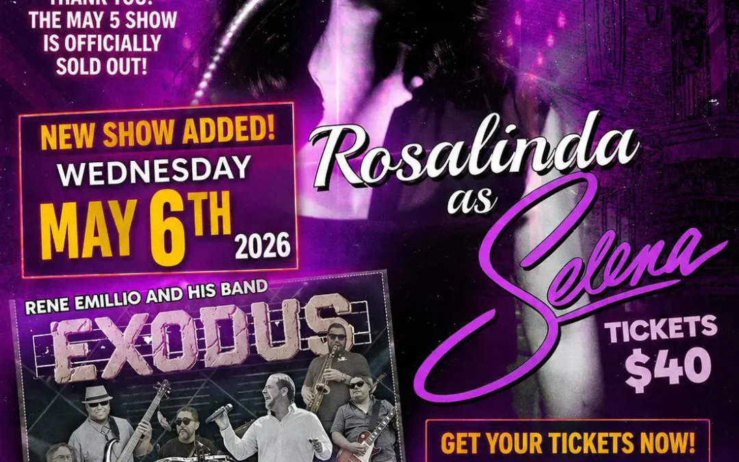 Rosalinda as Selena – Second Show Added!