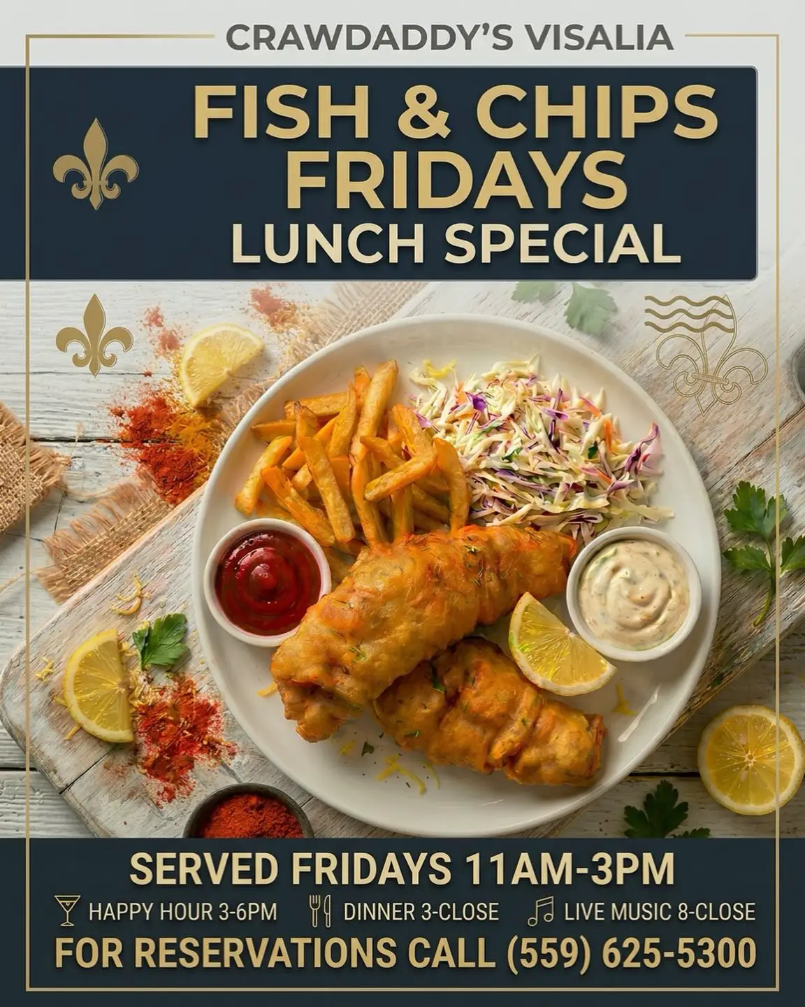 Fridays Lunch Special