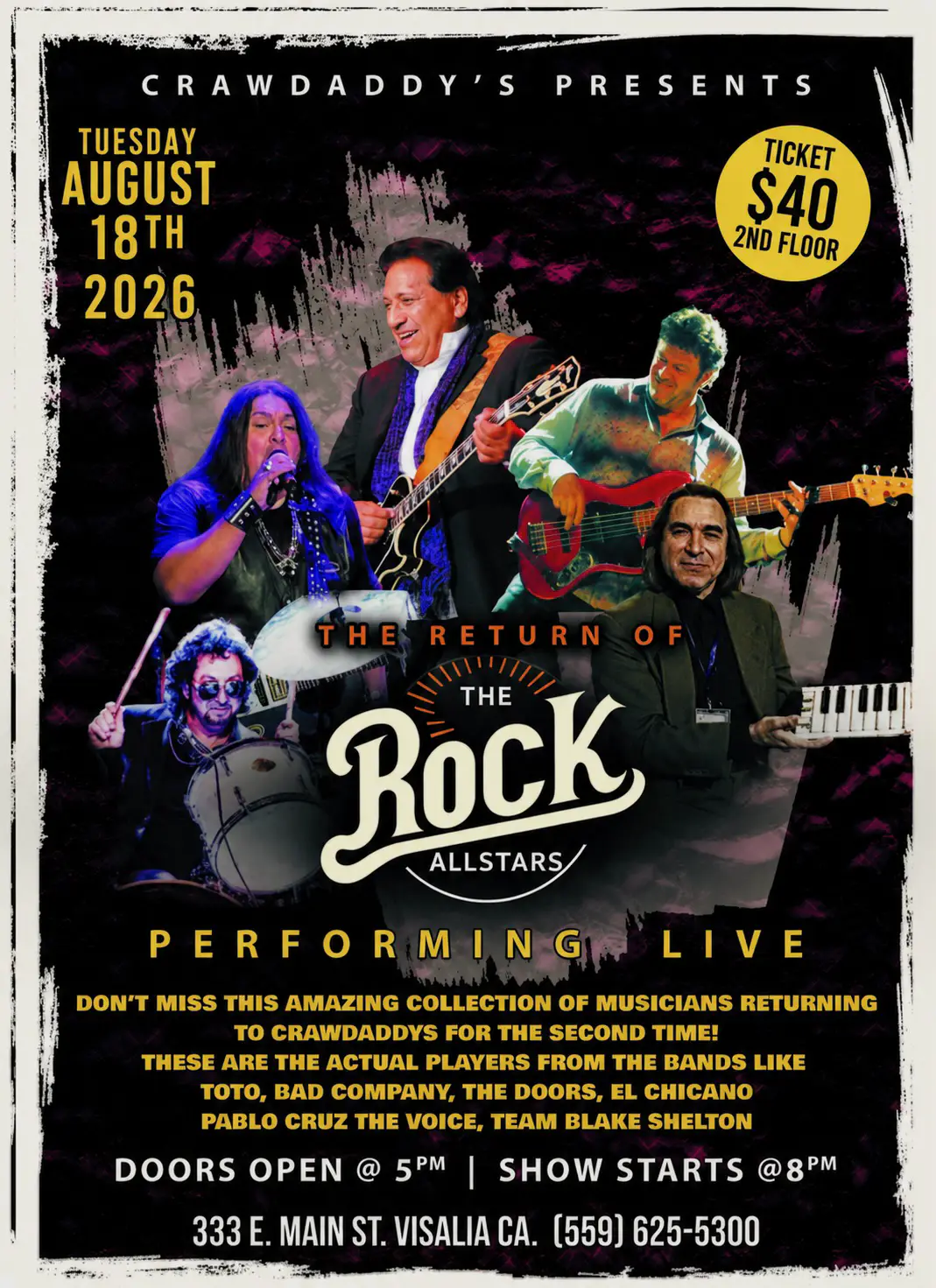 The Rock Allstars poster