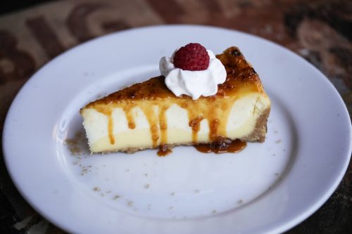 A delicious dessert at Crawdaddy's Restaurant in Visalia