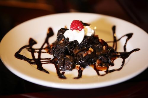 A delicious dessert at Crawdaddy's Restaurant in Visalia