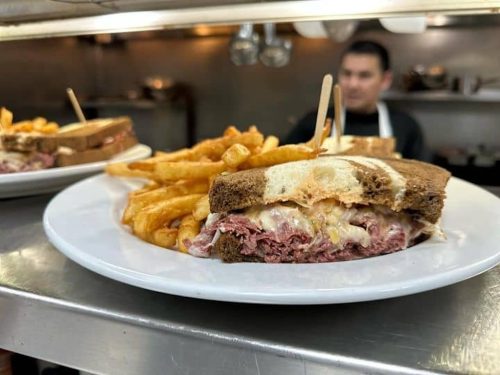 Pastrami on Rye anyone? Enjoy a sandwich at Crawdaddy's Restaurant in Visalia